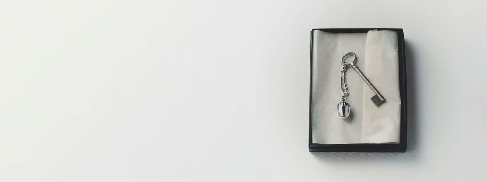 Accessory in sterling silver designed by Harald Nielsen