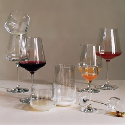 Glasses inspired by Sigvard Bernadotte for Georg Jensen