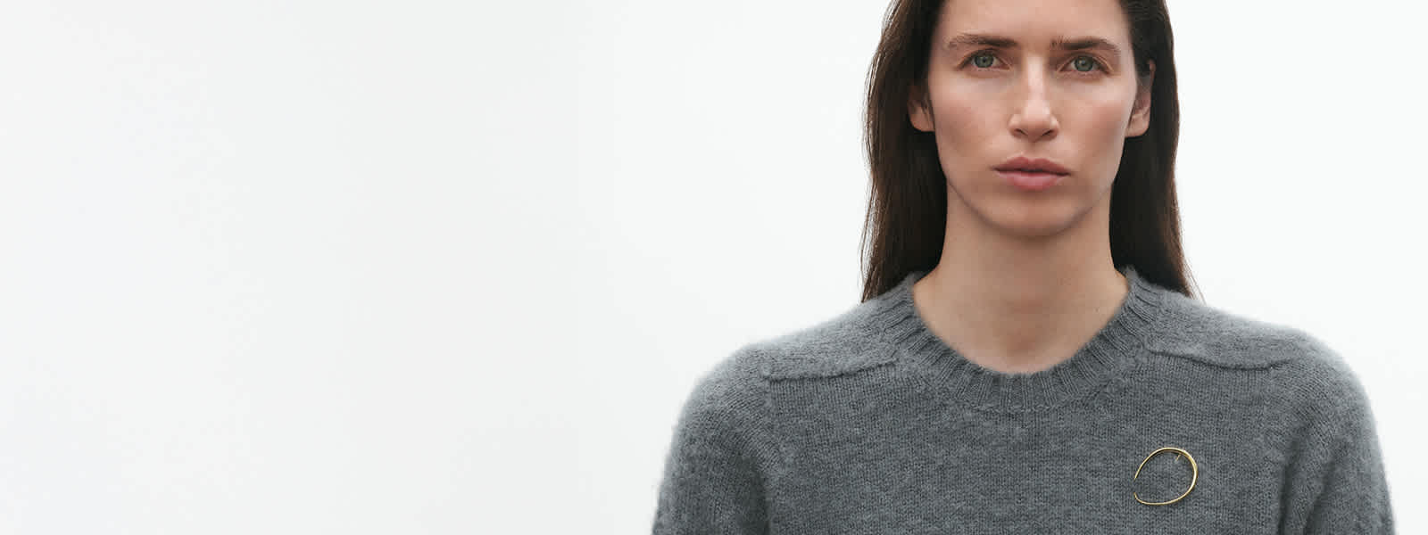 Georg Jensen Offspring brooch in sterling silver