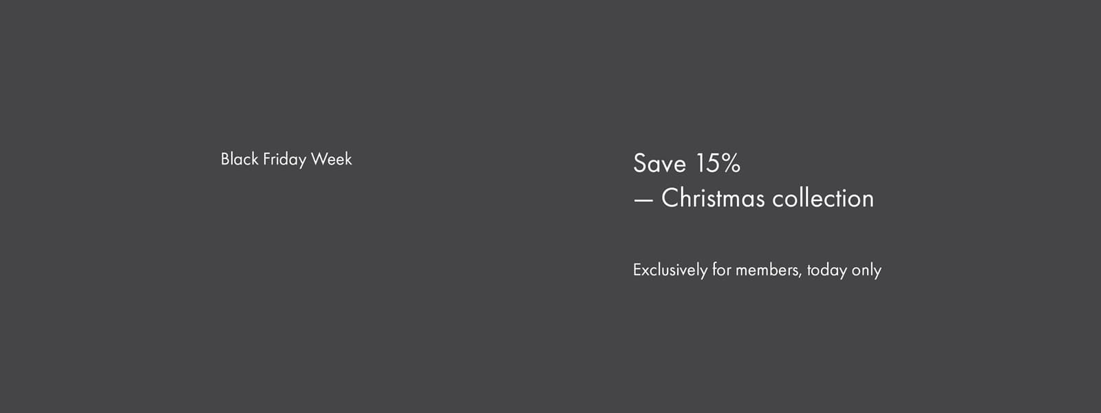 Georg Jensen Black Friday Pre sale members only