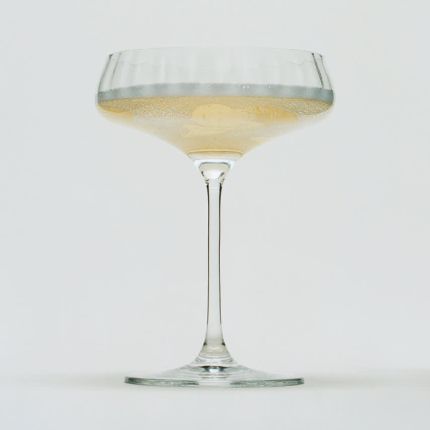 Coupe glass from Bernadotte collection at Georg Jensen