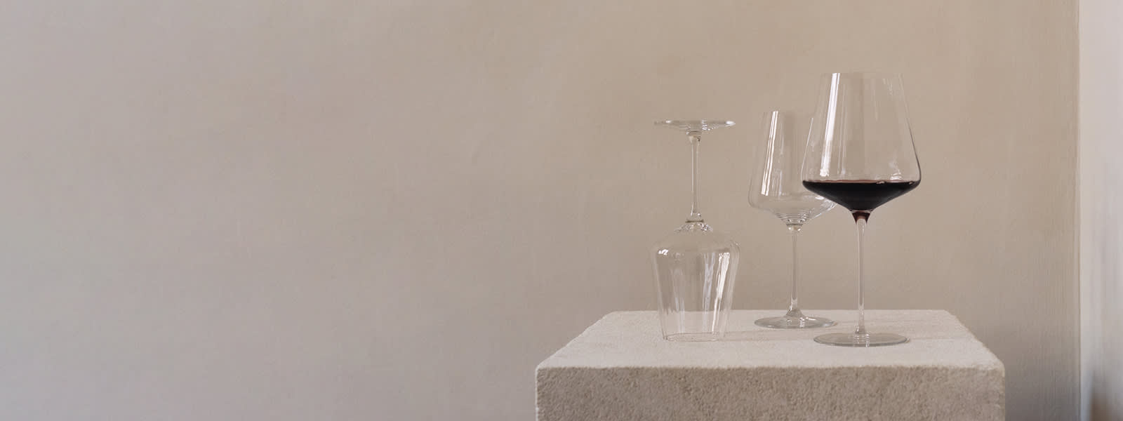 Glasses inspired by Sigvard Bernadotte for Georg Jensen