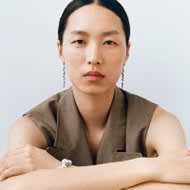 Earrings in sterling silver from Moonlight Grapes collection at Georg Jensen