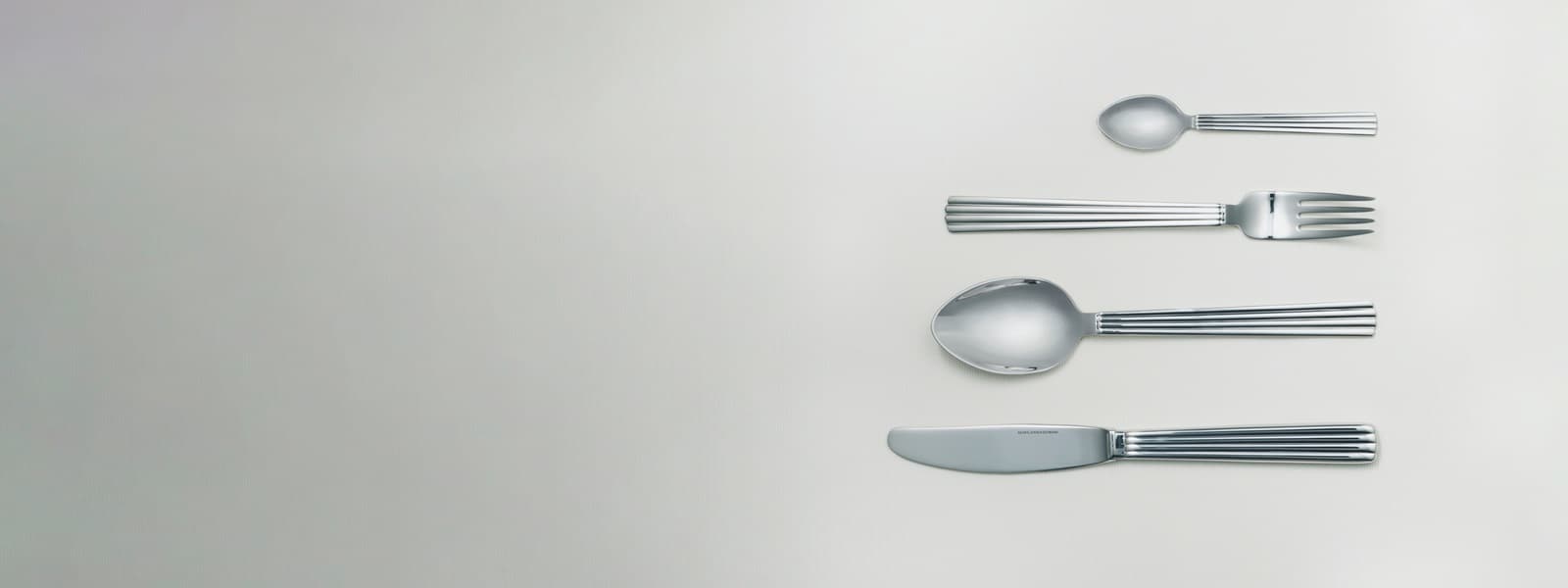 Christmas 2025 - Bernadotte cutlery set in stainless steel by Georg Jensen