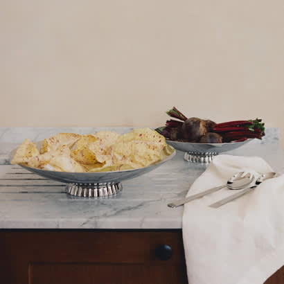 Bernadotte serving dish in stainless steel - Georg Jensen