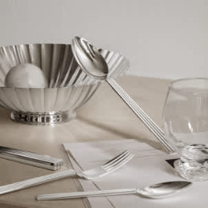 Georg Jensen Sigvard Bernadotte fine silver collection