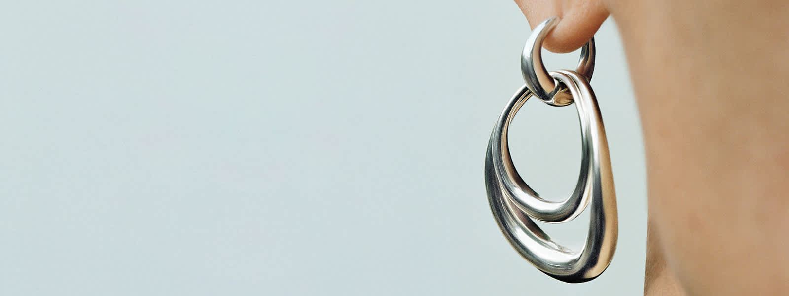 Georg Jensen Offspring Earring in sterling siilver 