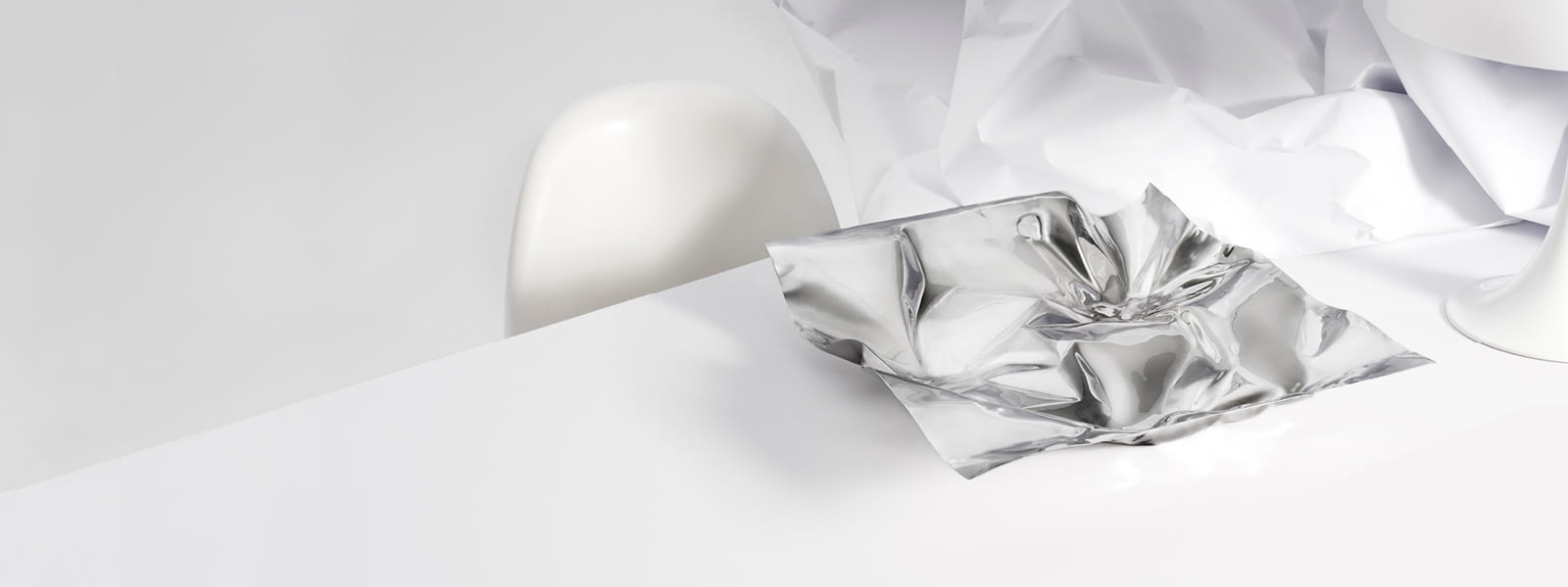 Verner Panton tray in stainless steel | Georg Jensen