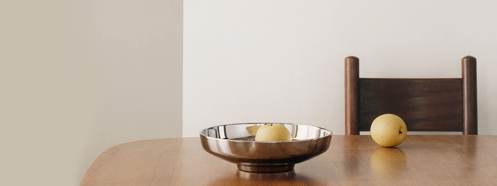 Decorative bowl in stainless steel by Henning Koppel - Georg Jensen 