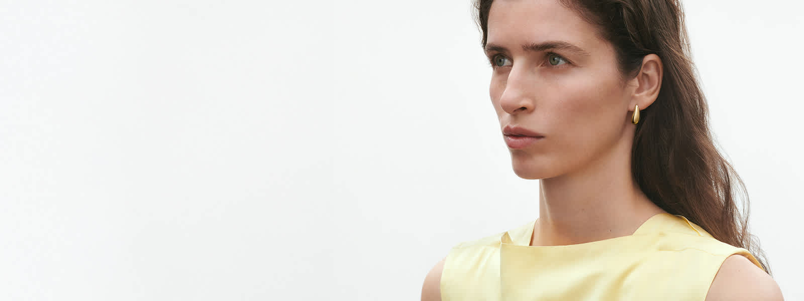 Georg Jensen Reflect Earrings in 18 kt. Yellow Gold