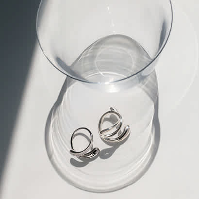 Sterling Silver rings from the Mercy collection by Georg Jensen