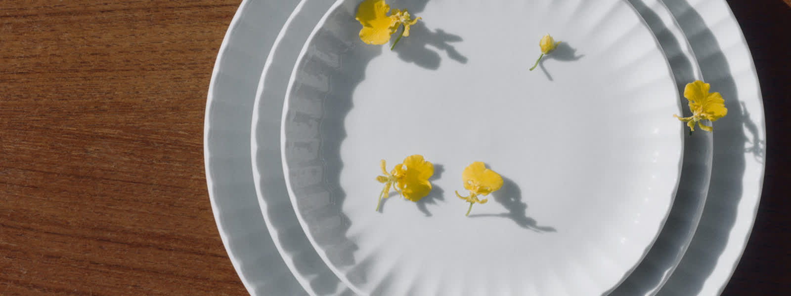 Bernadotte porcelain dinnerware - plates and serveware - Georg Jensen