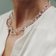 Necklace in sterling silver from Offspring collection