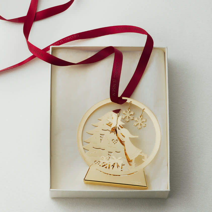 Georg Jensen Christmas ornament 2025 in 18kt plated Gold