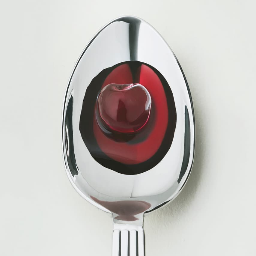 Spoon in stainless steel from Bernadotte collection at Georg Jensen