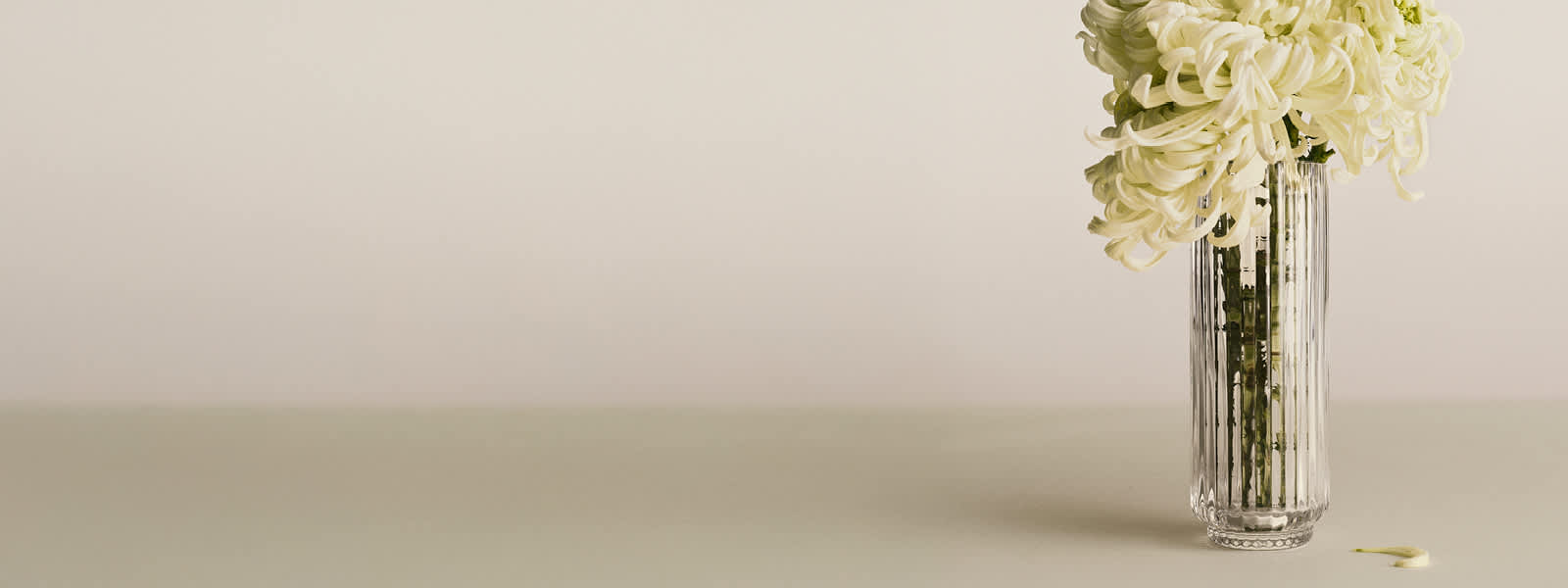 Georg Jensen Bernadotte Glass vase