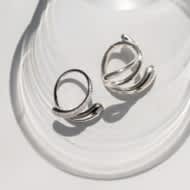 Rings in sterling silver designed by Jacqueline Rabun for Mercy