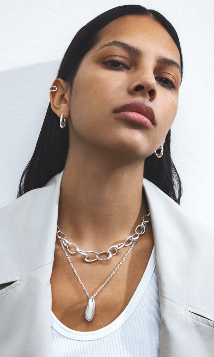 Georg jensen mobius necklace on sale