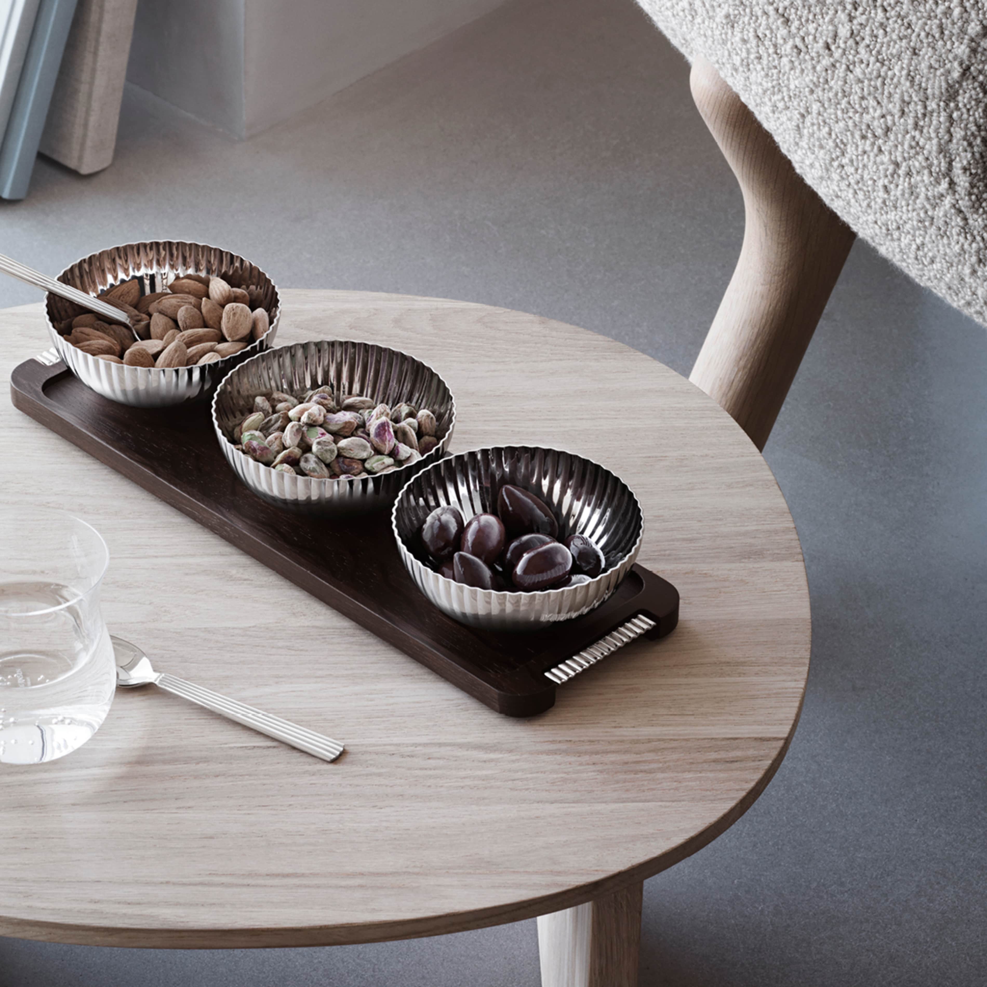 Georg Jensen Bernadotte Tray with Bowls - Thumbnail 4