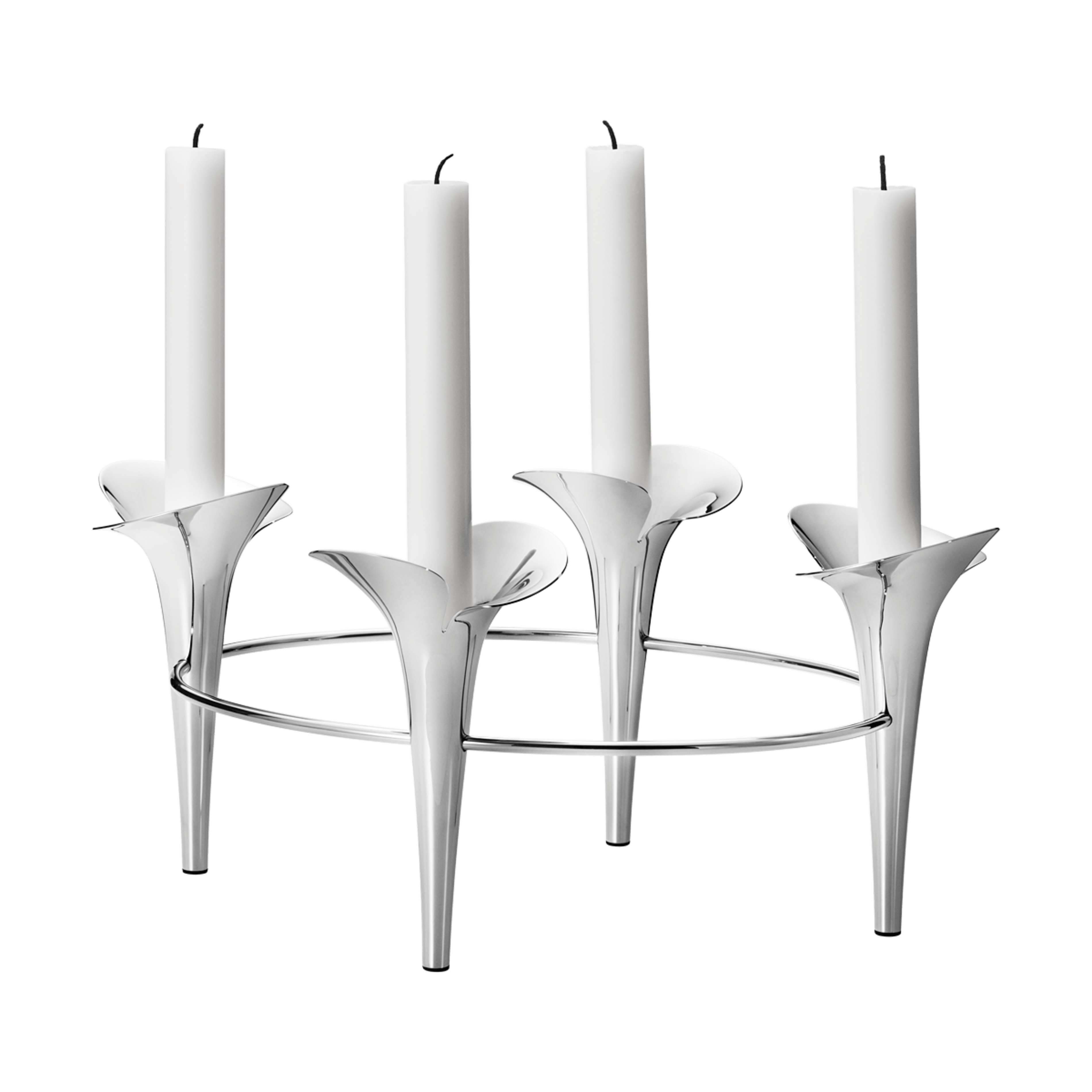 Georg Jensen Bloom Taper Candleholder - Thumbnail 2
