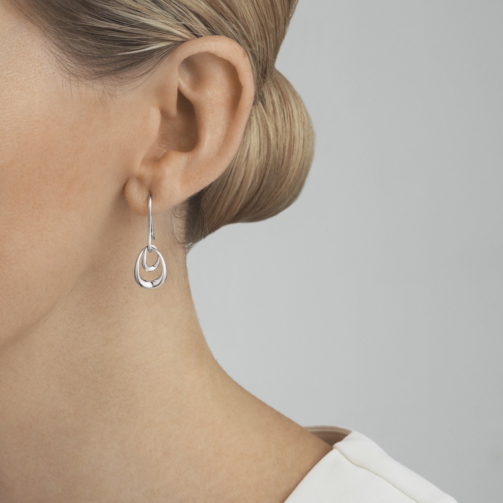 Offspring silver mother and childearrings | Georg Jensen