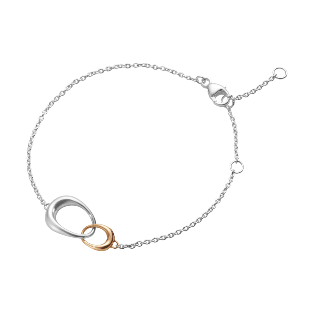 Offspring Sterling silver mother and childbracelet | Georg Jensen