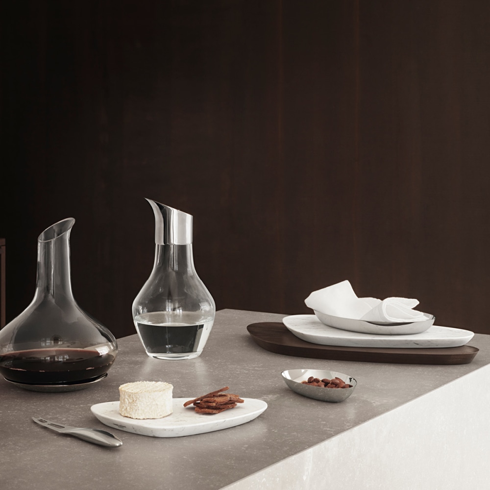 Simple Modern Glass Wine & Water Carafe