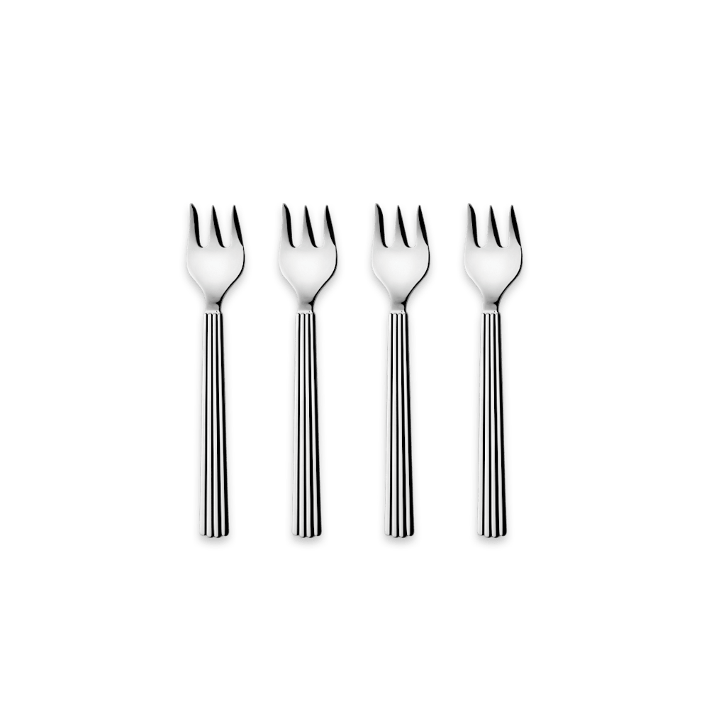 【新品】ジョージジェンセン　ベルナドッテフォーク6本セット箱付き 新品】ジョージジェンセン ベルナドッテフォーク6本セット箱付き 新品