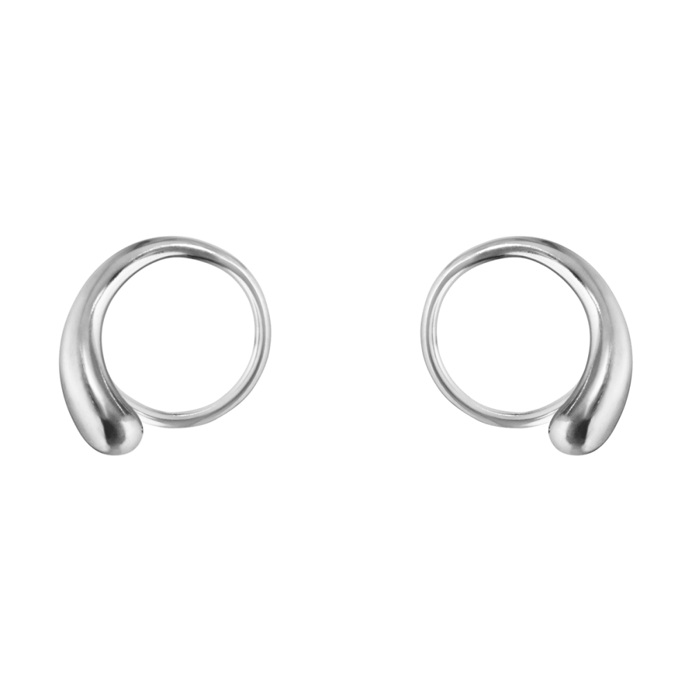 Mercy swirl spiral earring in sterling silver | Georg Jensen Mercy swirl spiral earring in sterling silver | Georg Jensen