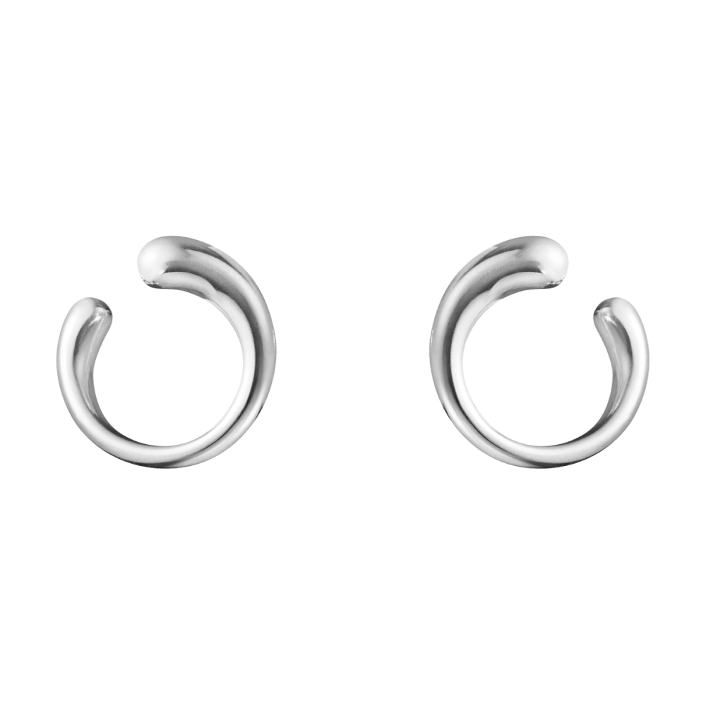 Mercy silver stud earring in sterling silver | Georg Jensen