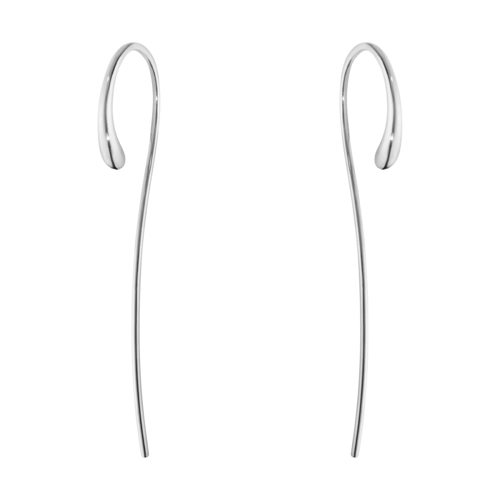  マーシーピアス　スターリングシルバー Mercy swirl spiral earring in sterling silver | Georg Jensen