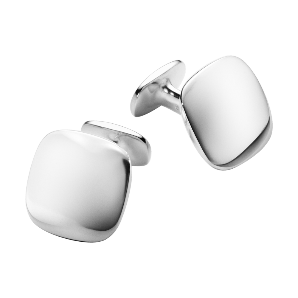 Men's classic sterling silver square cufflinks | Georg Jensen Men's classic sterling silver square cufflinks | Georg Jensen