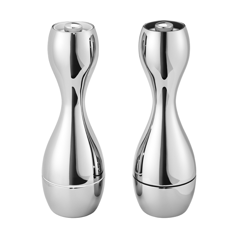 Cobra salt & pepper grinder set in stainless steel