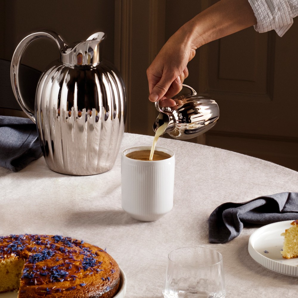 BERNADOTTE creamer in stainless steel, mirror