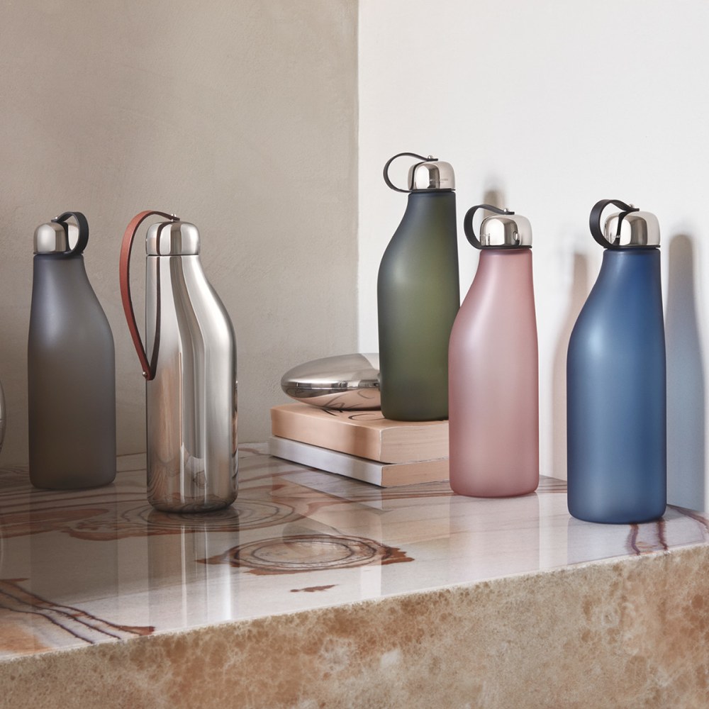 SKY water bottle in stainless steel