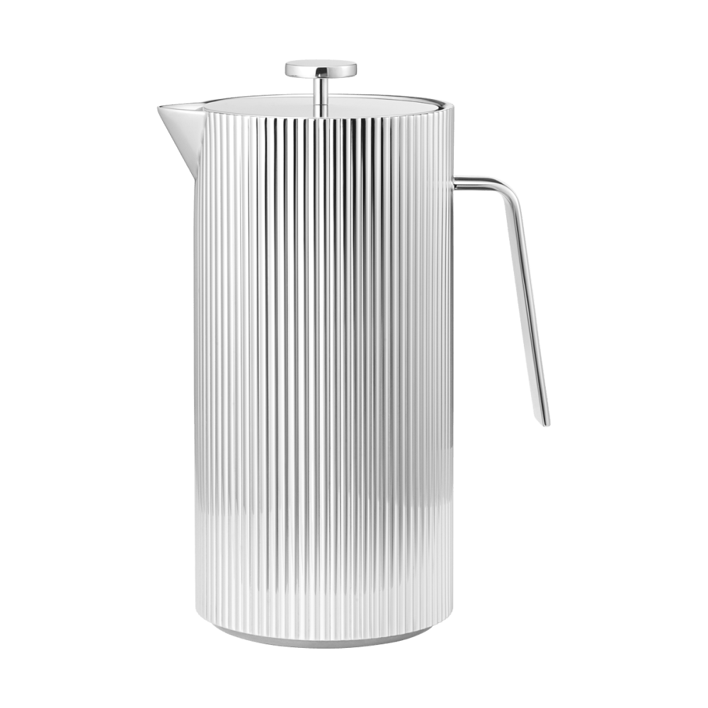 BERNADOTTE French coffee press stainless in steel