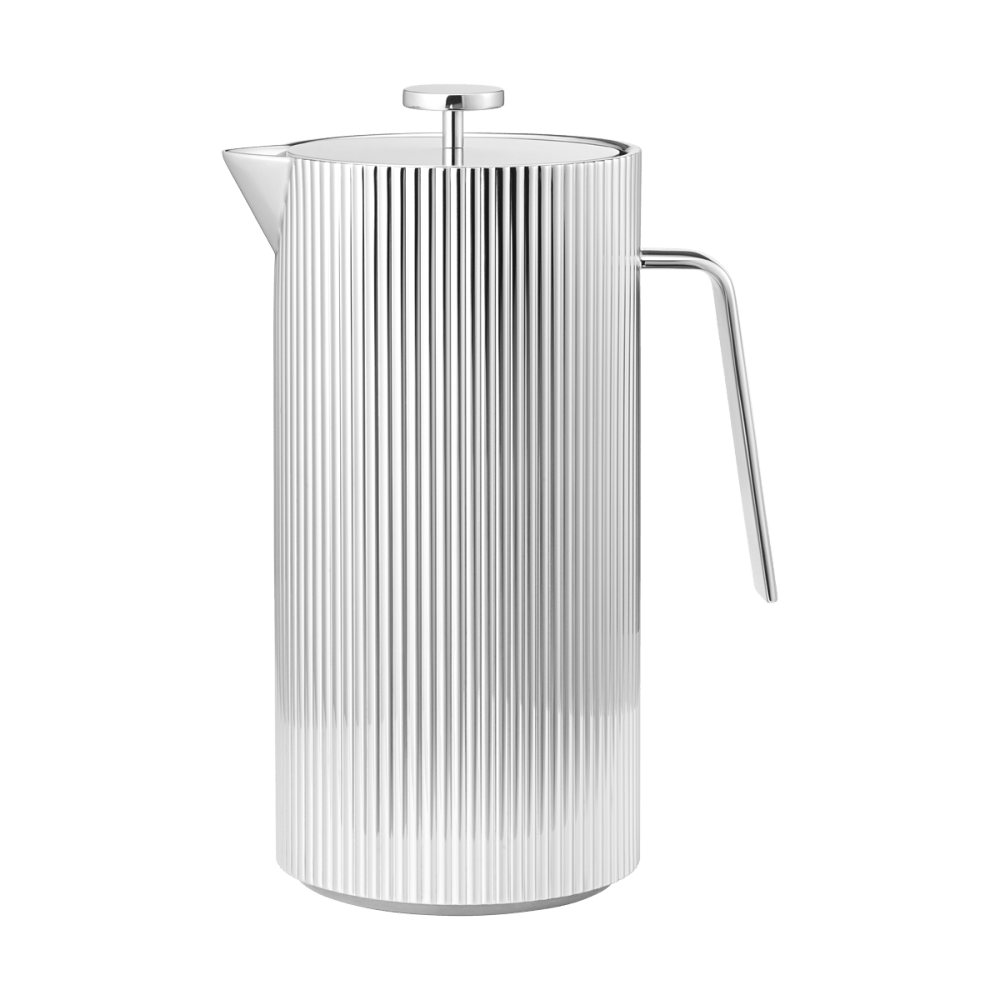 BERNADOTTE French coffee press in stainless steel