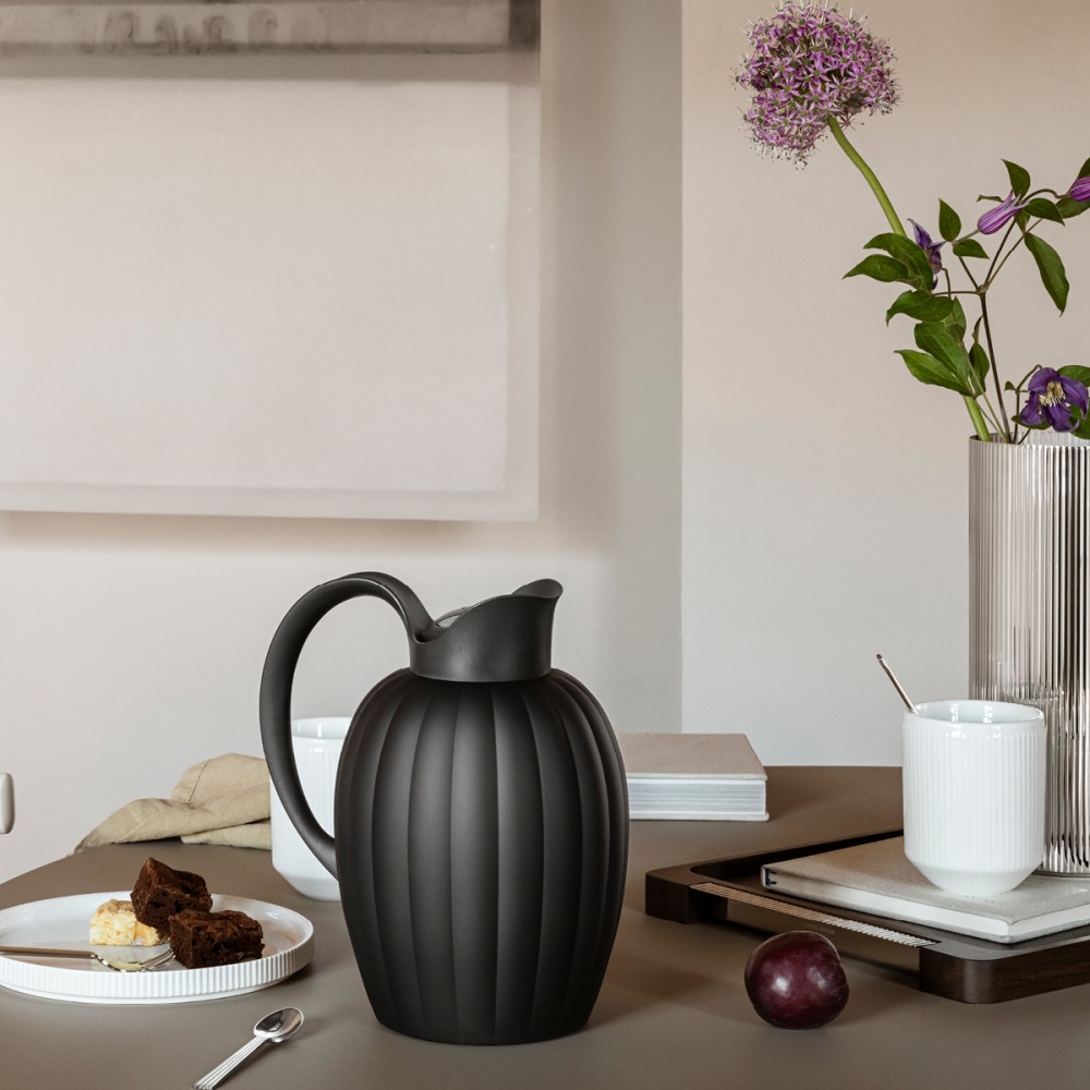 BERNADOTTE Thermo jug, midnight black