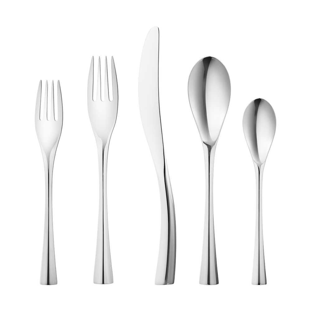 COBRA Cutlery Giftbox, 5pcs, in stainless steel.