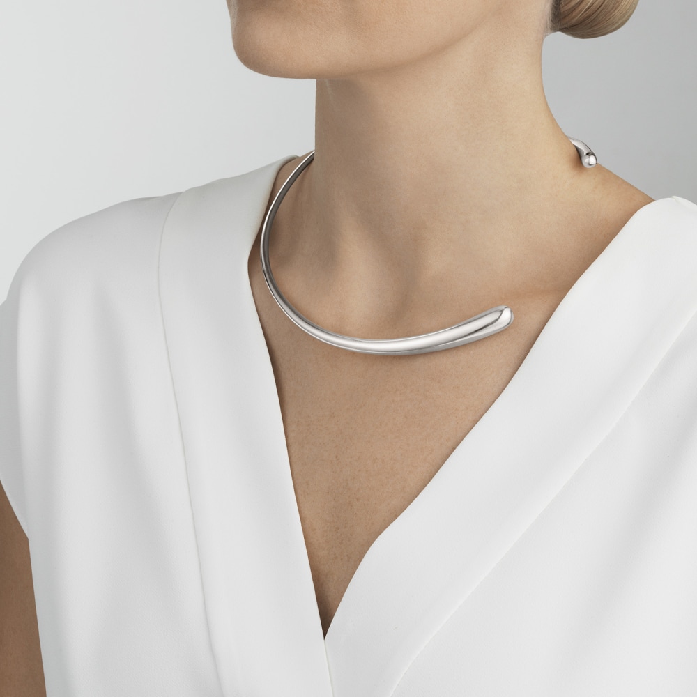 Mercy unique sterling silver ring necklace I Georg Jensen Mercy unique sterling silver ring necklace I Georg Jensen