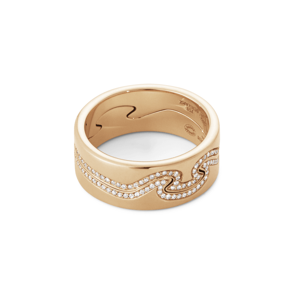入荷nowオンラインストア Fusion Georg | diamonds with gold rose 18kt. in ring piece 2 アクセサリー