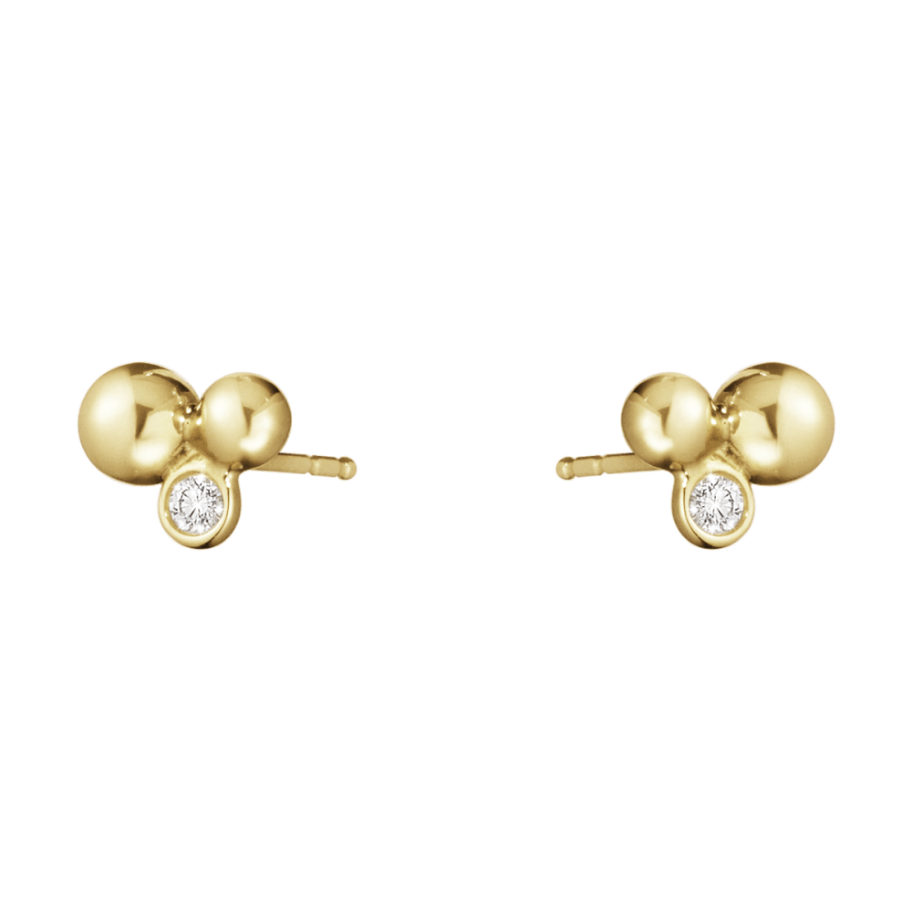 MOONLIGHT GRAPES earrings 18 kt. yellow gold with diamonds MOONLIGHT GRAPES earrings 18 kt. yellow gold with diamonds