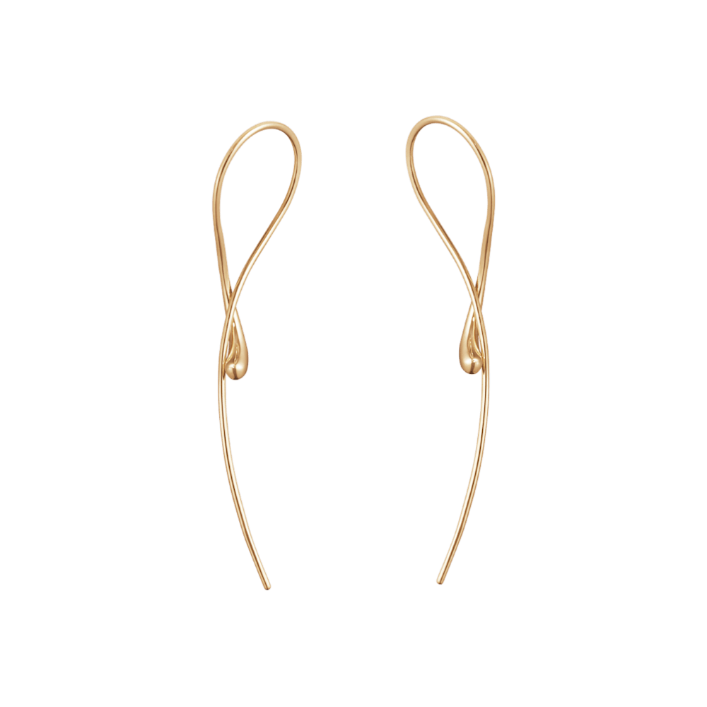 マーシー (MERCY) ツイストピアス - 18Kローズゴールド