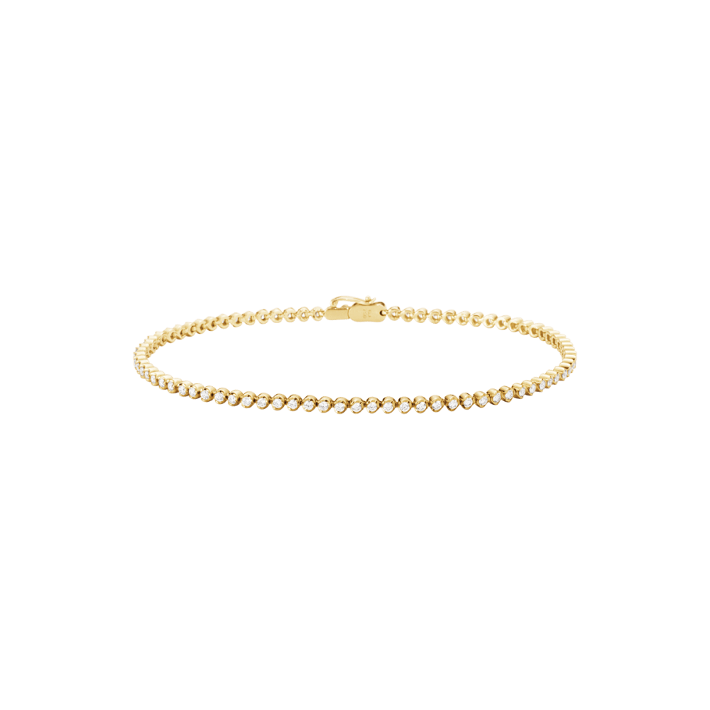 GEORG JENSEN SIGNATURE DIAMONDS テニス ブレスレット - 18K