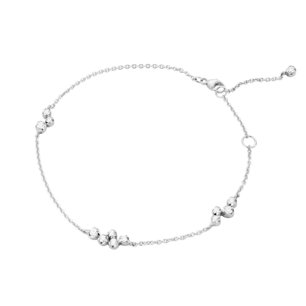 GEORG JENSEN SIGNATURE DIAMONDS ブレスレット - 18Kゴールド