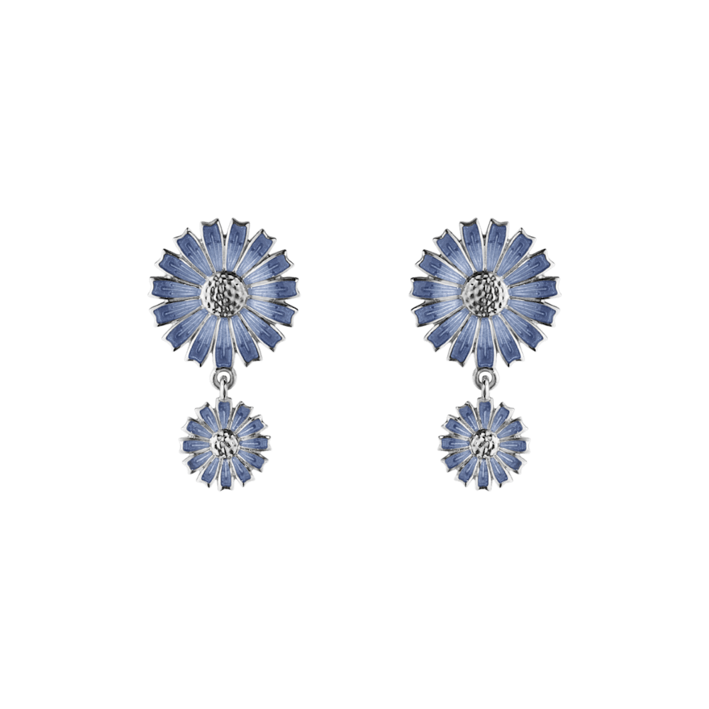 デイジー (DAISY) ダブルピアス - スターリングシルバー