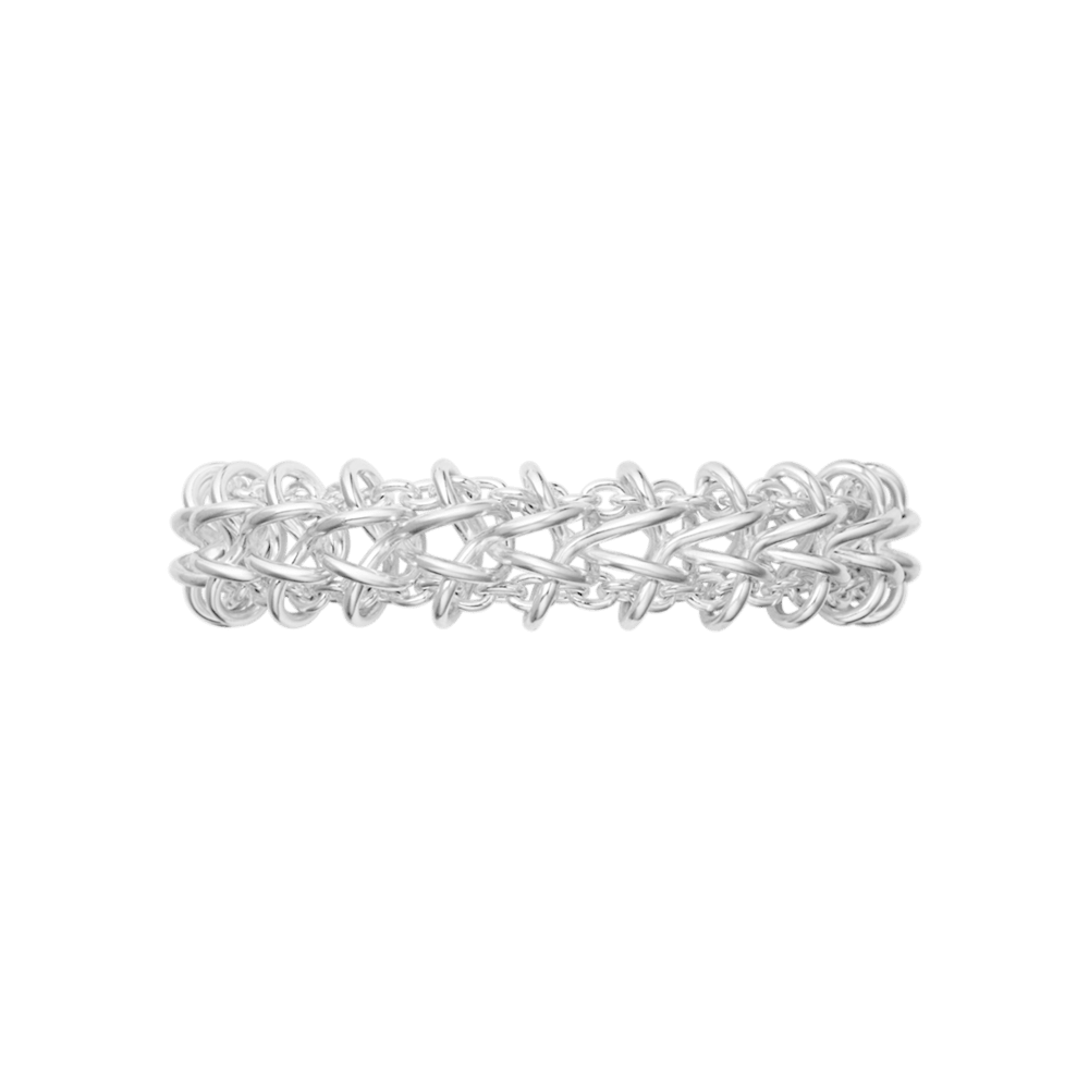 ウェフト (Weft by Georg Jensen) ダブルリンクブレスレット