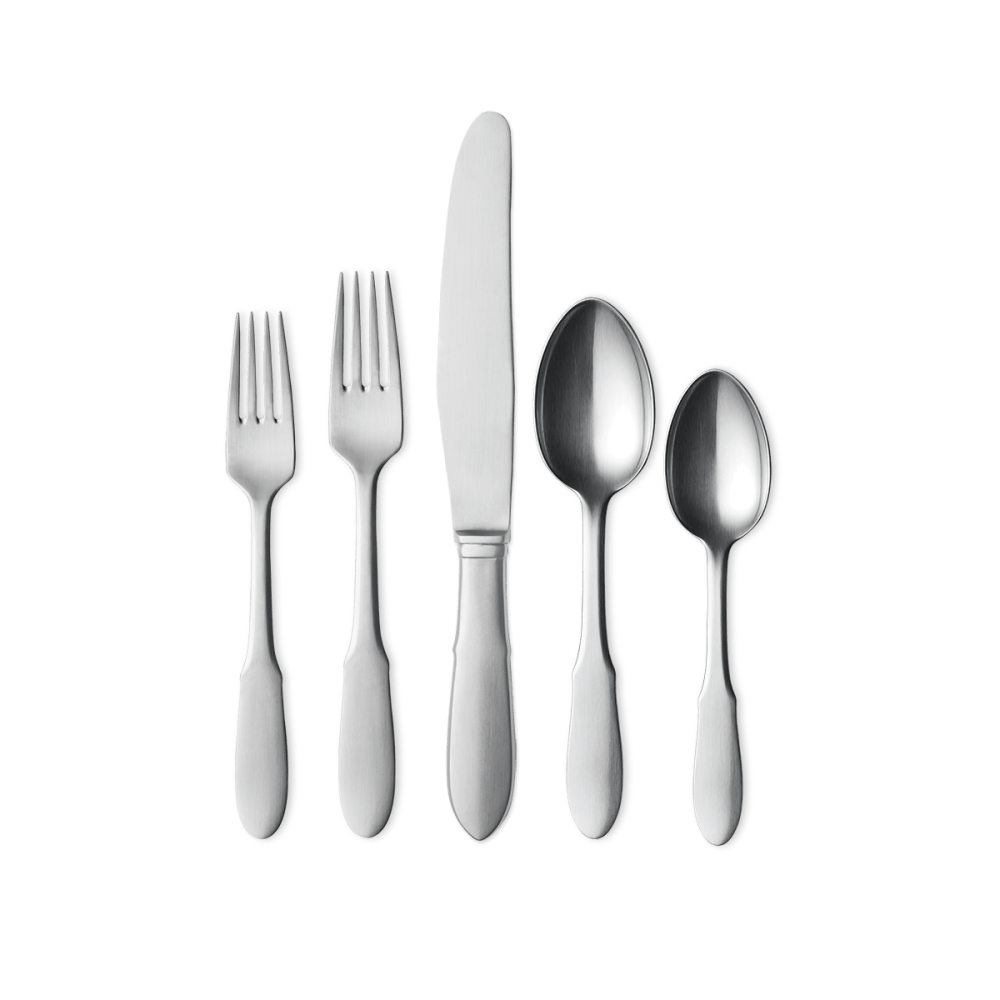 Japanese Style Fine Dining Stainless Steel Cutlery (Matte Black