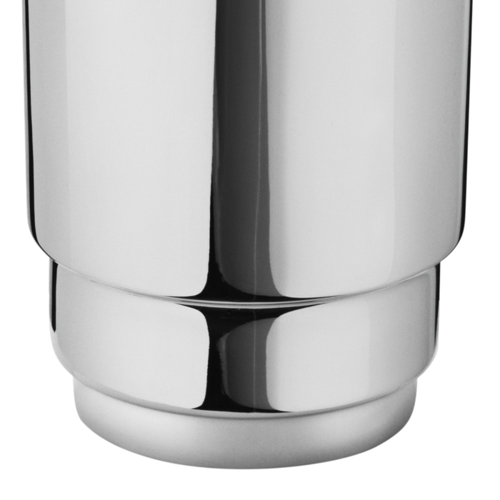 MANHATTAN cocktail shaker in Art Deco inspired stainless steel