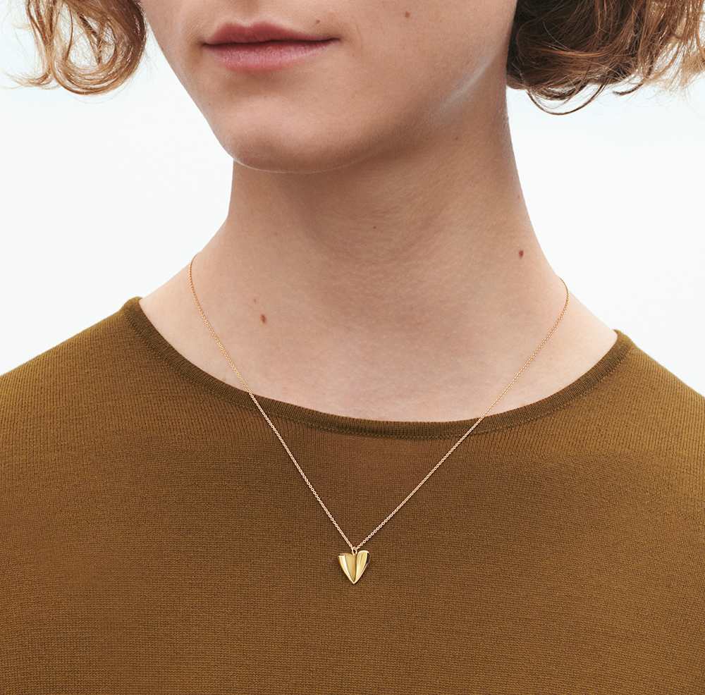 2024 ハート (HEART) ペンダント、18Kゴールド製